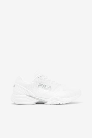 FILA Volley Zone Pickleball Shoes White / White,Womens Shoes | CA.IJHXDU859